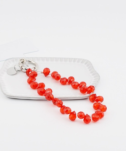 BROTHERHOOD（ブラザーフッド）の「【eY】シャンデリア ビーズ スマホ リスト ストラップ（スマホグッズ・レディース・F/E/D/C/A/B/H/I/G/L/K/J/M・FREE）」の11枚目の写真