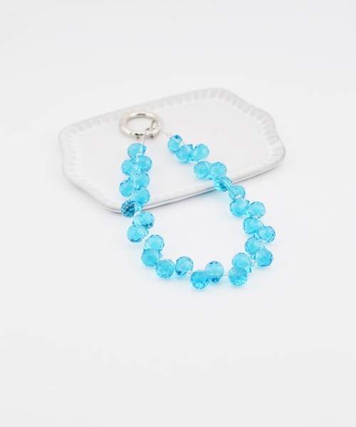 BROTHERHOOD（ブラザーフッド）の「【eY】シャンデリア ビーズ スマホ リスト ストラップ（スマホグッズ・レディース・F/E/D/C/A/B/H/I/G/L/K/J/M・FREE）」の12枚目の写真