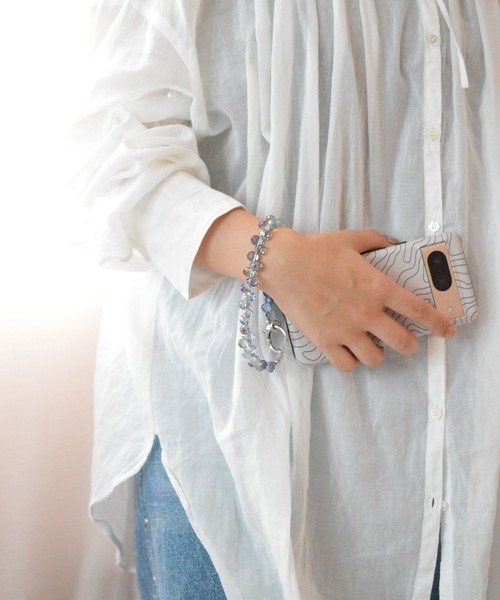 BROTHERHOOD（ブラザーフッド）の「【eY】シャンデリア ビーズ スマホ リスト ストラップ（スマホグッズ・レディース・F/E/D/C/A/B/H/I/G/L/K/J/M・FREE）」の20枚目の写真