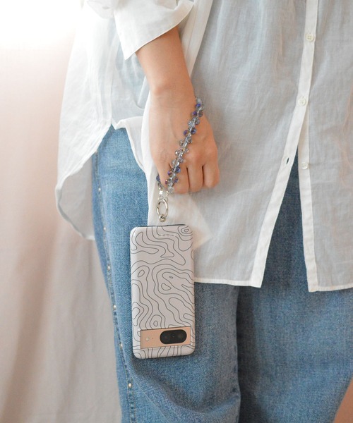 BROTHERHOOD（ブラザーフッド）の「【eY】シャンデリア ビーズ スマホ リスト ストラップ（スマホグッズ・レディース・F/E/D/C/A/B/H/I/G/L/K/J/M・FREE）」の22枚目の写真