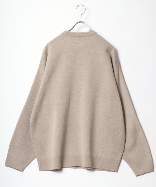 Tom＆Jerry（トムアンドジェリー）の「Tom and Jerry/トムとジェリー キャラクター フロント刺繍 リブライン ジャガードニット セーター（ニット/セーター・レディース・ピンク/グリーン/マスタード/ベージュ/ロイヤルブルー/ワイン/ブラック/アイボリー・M/L）」の18枚目の写真