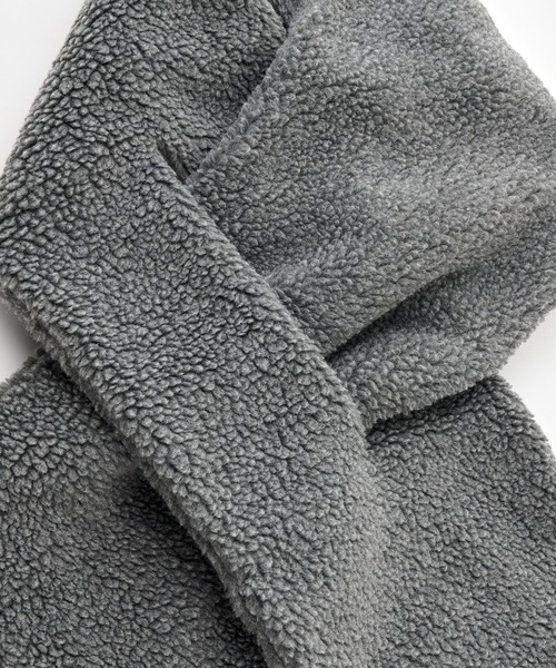 THROW（スロー）の「【THROW】ボアショール（マフラー・レディース・ホワイト/グレー・FREE）」の7枚目の写真