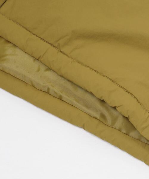 ITEMS URBANRESEARCH（アイテムズ アーバンリサーチ）の「ddp　2way RipStop Ny Puff Vest（ダウンベスト・メンズ・ベージュ/ブラック/グリーン・MEDIUM/LARGE）」の4枚目の写真
