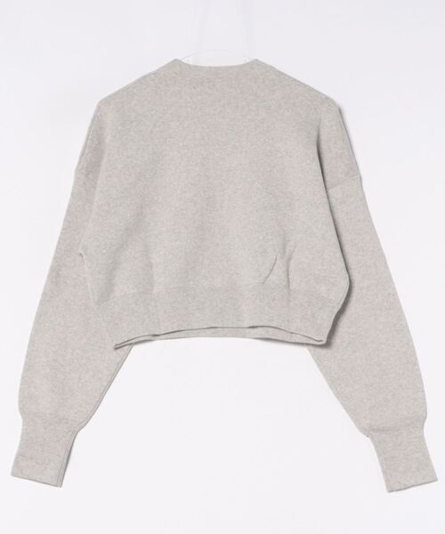 LOWRYS FARM（ローリーズファーム）の「スウェットライクニット 141124（ニット/セーター・レディース・ブラック/アイボリー/グレー/レッド・FREE）」の5枚目の写真