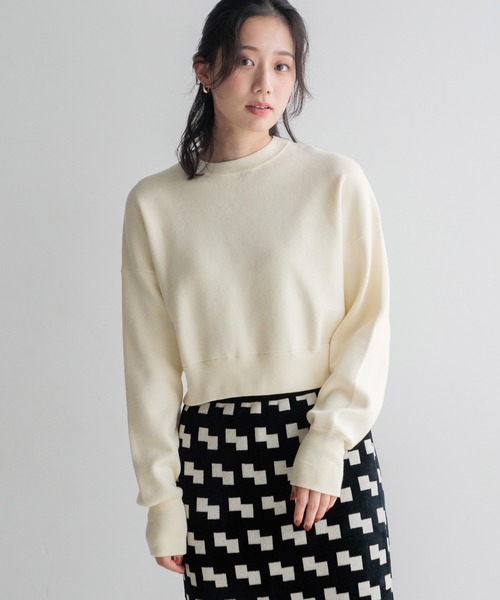 LOWRYS FARM シンプルニット M LOWRYS FARM シンプルニット M