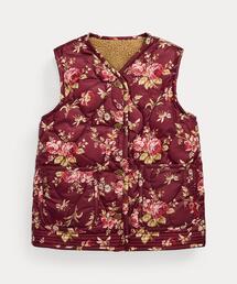 POLO RALPH LAUREN CHILDRENSWEAR（ポロ ラルフ ローレン チルドレンズウェア）の「キルテッド テディ フリース リバーシブル ベスト（ダウンベスト・キッズ）」