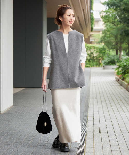 Spick & Span（スピックアンドスパン）の「ダブルフェイスVネック