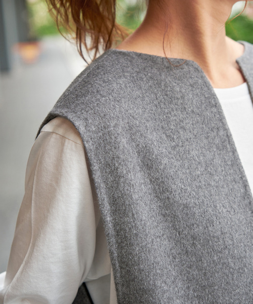 Spick & Span（スピックアンドスパン）の「ダブルフェイスVネック