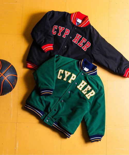 BREEZE（ブリーズ）の「【BREEZE NEW JACK】フロントロゴブルゾン（ブルゾン・キッズ・グリーン/ブラック・90/100/110/120/130/140/150/160）」の3枚目の写真