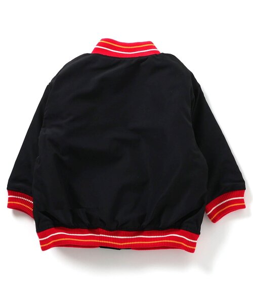 BREEZE（ブリーズ）の「【BREEZE NEW JACK】フロントロゴブルゾン（ブルゾン・キッズ・グリーン/ブラック・90/100/110/120/130/140/150/160）」の4枚目の写真