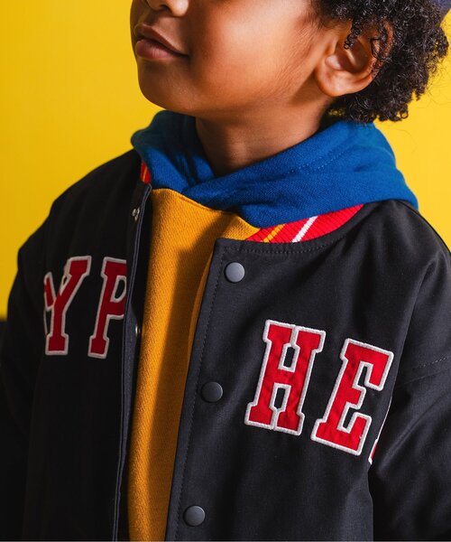 BREEZE（ブリーズ）の「【BREEZE NEW JACK】フロントロゴブルゾン（ブルゾン・キッズ・グリーン/ブラック・90/100/110/120/130/140/150/160）」の16枚目の写真