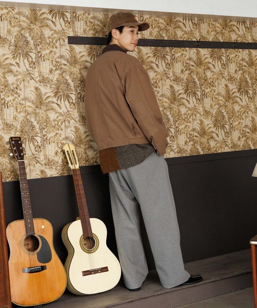niko and...(ニコアンド)の「ダックリメイクワークジャケット(その他アウター・メンズ・ブラウン/ブラック・LARGE/MEDIUM)」の7枚目の写真
