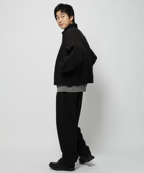 niko and...(ニコアンド)の「ダックリメイクワークジャケット(その他アウター・メンズ・ブラウン/ブラック・LARGE/MEDIUM)」の10枚目の写真