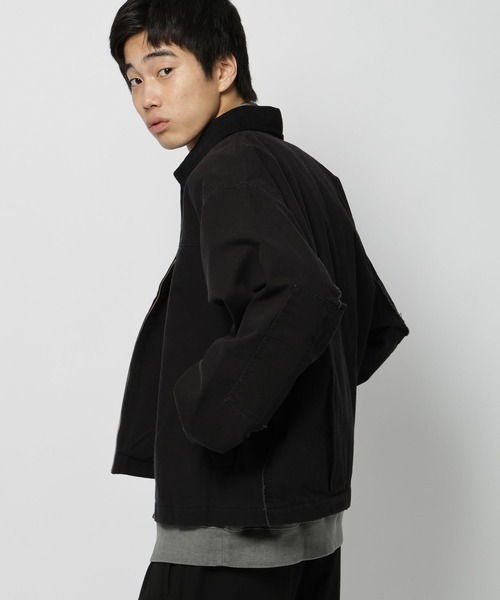 niko and...(ニコアンド)の「ダックリメイクワークジャケット(その他アウター・メンズ・ブラウン/ブラック・LARGE/MEDIUM)」の12枚目の写真