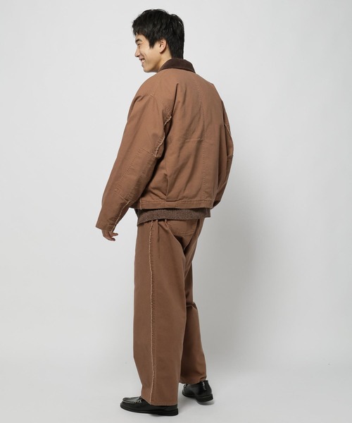 niko and...(ニコアンド)の「ダックリメイクワークジャケット(その他アウター・メンズ・ブラウン/ブラック・LARGE/MEDIUM)」の14枚目の写真