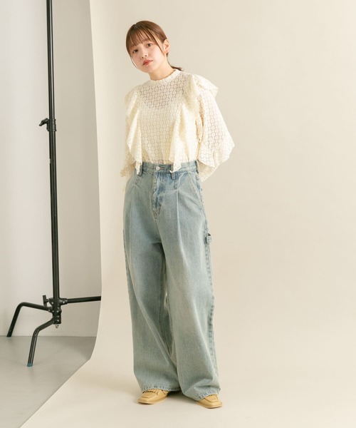 KBF（ケイビーエフ）の「アシンメトリートゥタッセルローファー（ローファー・レディース・ベージュ/ブラック・38/37/36）」の12枚目の写真