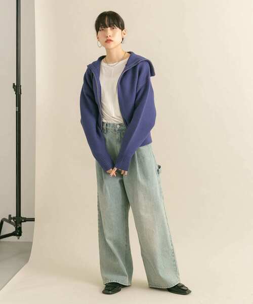 KBF（ケイビーエフ）の「アシンメトリートゥタッセルローファー（ローファー・レディース・ベージュ/ブラック・38/37/36）」の14枚目の写真