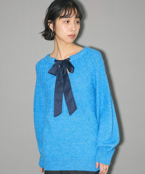 マスターバニーエディション　1/M ロングパンツ　裏起毛　ネイビー　チェック マスターバニーエディション 1/M ロングパンツ 裏起毛 ネイビー