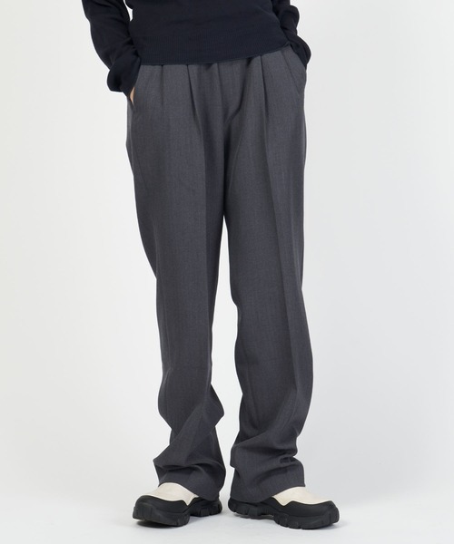 THE SHINZONE(ザ シンゾーン)の「CHRYSLER PANTS TYPE-2 クライスラー パンツ タイプ2 スラックス(スラックス・レディース・グレー/ネイビー・32/34/P)」の2枚目の写真