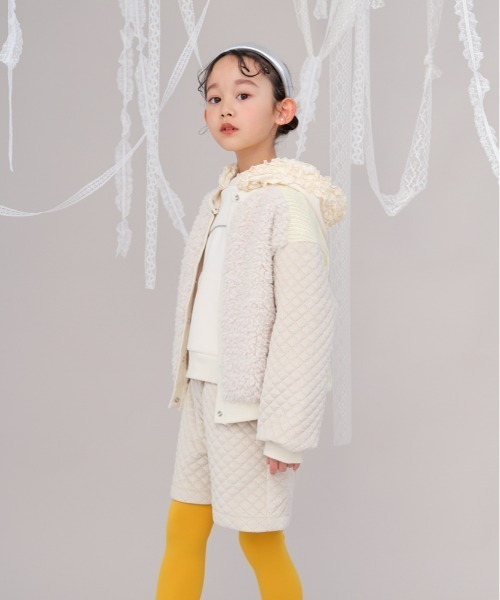 【セール】ボアドッキングカーディガン（カーディガン/ボレロ）｜unica（ユニカ）