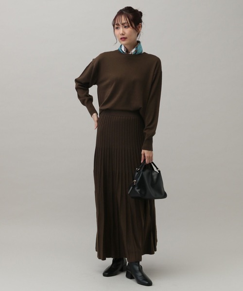 GLOBAL WORK（グローバルワーク）の「MATINEE LINE/なめらかニット