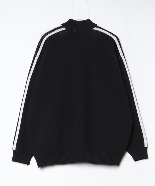 ８(eight)（エイト）の「ユニフォームニットトラッカー（その他アウター・メンズ・ブラック/オフホワイト/ネイビー・LARGE/MEDIUM）」の4枚目の写真