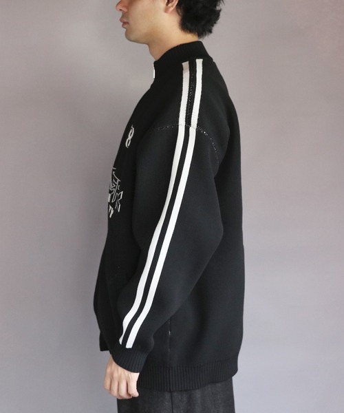 ８(eight)（エイト）の「ユニフォームニットトラッカー（その他アウター・メンズ・ブラック/オフホワイト/ネイビー・LARGE/MEDIUM）」の20枚目の写真