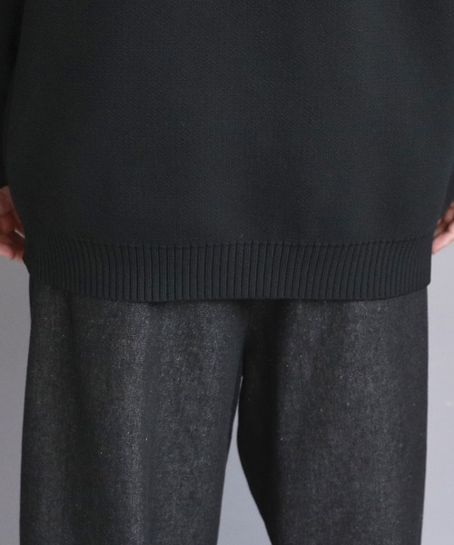 ８(eight)（エイト）の「ユニフォームニットトラッカー（その他アウター・メンズ・ブラック/オフホワイト/ネイビー・LARGE/MEDIUM）」の22枚目の写真