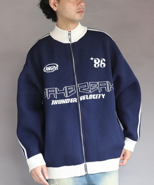 ８(eight)（エイト）の「ユニフォームニットトラッカー（その他アウター・メンズ・ブラック/オフホワイト/ネイビー・LARGE/MEDIUM）」の12枚目の写真