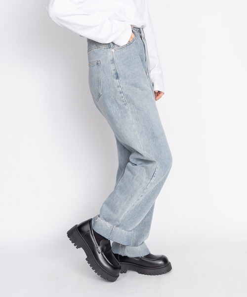 SVEC（シュベック）の「厚底 コインローファー / スリッポン（ローファー・レディース・ブラック・42/41/40/39/38/37/46/45/44/43）」の20枚目の写真