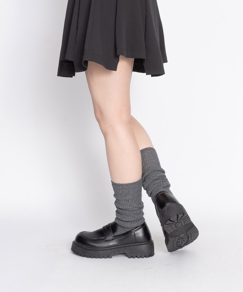 SVEC（シュベック）の「厚底 コインローファー / スリッポン（ローファー・レディース・ブラック・42/41/40/39/38/37/46/45/44/43）」の15枚目の写真