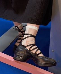 Foundry Mews | 【Foundry Mews/ファウンドリーミューズ】Posie Lace Up Shoes/厚底(バレエシューズ)