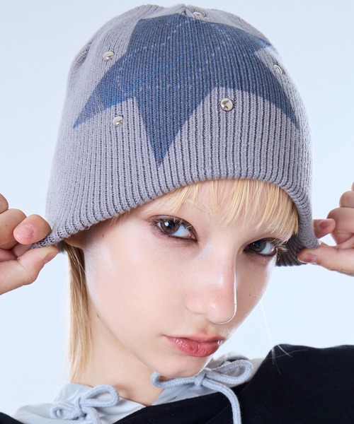 LUVISTRUE（ラヴイズトゥルー）の「FS STAR BEANIE（ニットキャップ