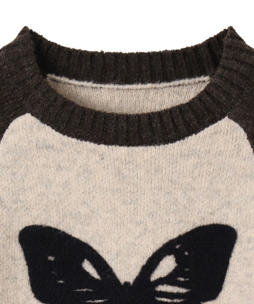 WEGO（ウィゴー）の「WEGO/フラッフィーラグランちびニット（ニット/セーター・レディース・その他2/その他1/ホワイト・FREE）」の8枚目の写真