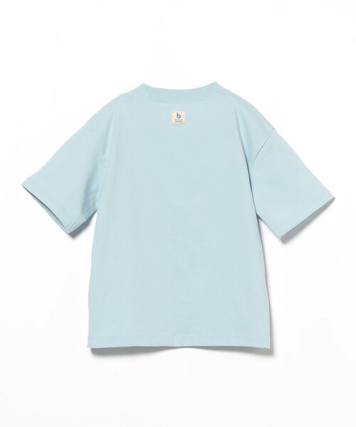 こども ビームス（コドモビームス）の「kodomo ロゴ プリント Tシャツ 2025SS（100～140cm）（Tシャツ/カットソー・キッズ・サックスブルー/イエロー/オフホワイト・140/130/120/110/100）」の17枚目の写真