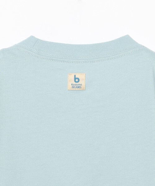 こども ビームス（コドモビームス）の「kodomo ロゴ プリント Tシャツ 2025SS（100～140cm）（Tシャツ/カットソー・キッズ・サックスブルー/イエロー/オフホワイト・140/130/120/110/100）」の18枚目の写真