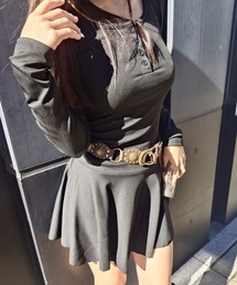 madrepadre（マドレパドレ）の「バレエコアフィットワンピース（ワンピース）」