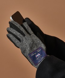 SETUP7（セットアップセブン）の「【SETUP7】スマホ対応 ACジャージMOONヘリンボン裏ボア手袋 WE（手袋・メンズ）」