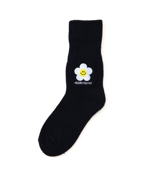 PEARLY GATES（パーリーゲイツ）の「【PEARLY GATES】ホリデーNICOミドルソックス (LADIES)（ソックス/靴下・レディース・ネイビー/グリーン系その他2・FREE）」の3枚目の写真