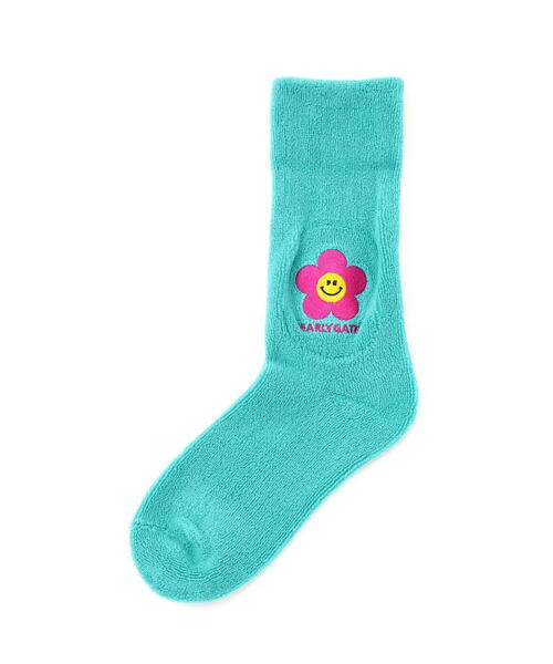 PEARLY GATES（パーリーゲイツ）の「【PEARLY GATES】ホリデーNICOミドルソックス (LADIES)（ソックス/靴下・レディース・ネイビー/グリーン系その他2・FREE）」の4枚目の写真