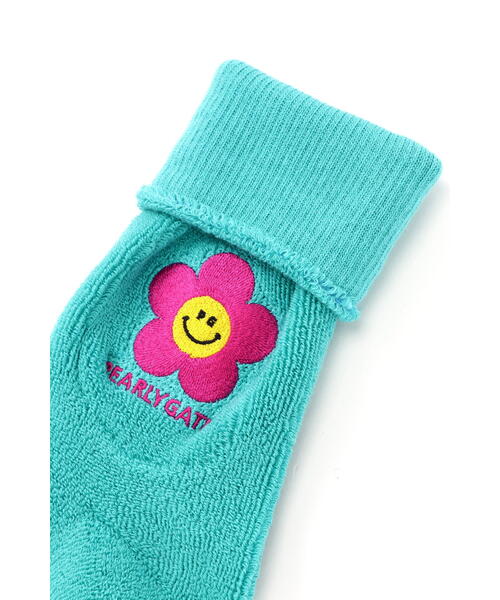 PEARLY GATES（パーリーゲイツ）の「【PEARLY GATES】ホリデーNICOミドルソックス (LADIES)（ソックス/靴下・レディース・ネイビー/グリーン系その他2・FREE）」の6枚目の写真