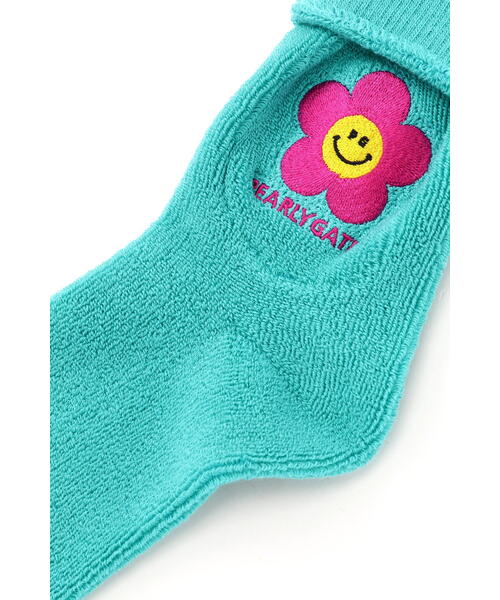 PEARLY GATES（パーリーゲイツ）の「【PEARLY GATES】ホリデーNICOミドルソックス (LADIES)（ソックス/靴下・レディース・ネイビー/グリーン系その他2・FREE）」の7枚目の写真