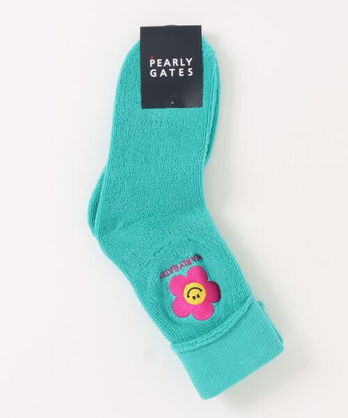 PEARLY GATES（パーリーゲイツ）の「【PEARLY GATES】ホリデーNICOミドルソックス (LADIES)（ソックス/靴下・レディース・ネイビー/グリーン系その他2・FREE）」の9枚目の写真