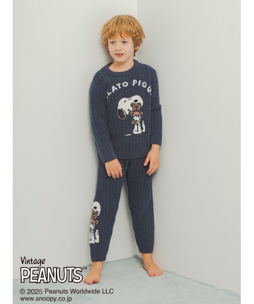 ジェラートピケ　PEANUTS SNOOPY柄ロングパンツ　スヌーピー　ズボン 楽天市場】SALE30%OFF ジェラートピケ キッズ gelato pique kids