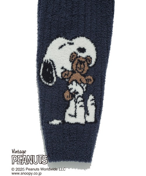 【PEANUTS】SNOOPY×BEAR ジャガードブランケット ジェラートピケ gelato pique 【PEANUTS】SNOOPY×BEAR