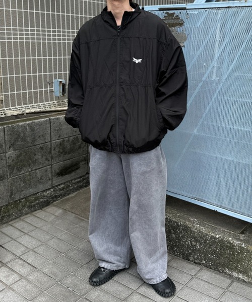 Mac-House(マックハウス)の「ARTEX 古着風 切替えブルゾン(ブルゾン・メンズ・ネイビー系/ブラック・XL/L/M)」の21枚目の写真