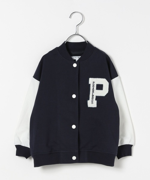 GLOBAL WORK（グローバルワーク）の「乾きやすいスタジャン/T/286176（スタジャン・キッズ・グレイッシュベージュ/ネイビー・100cm/110cm/120cm）」の14枚目の写真