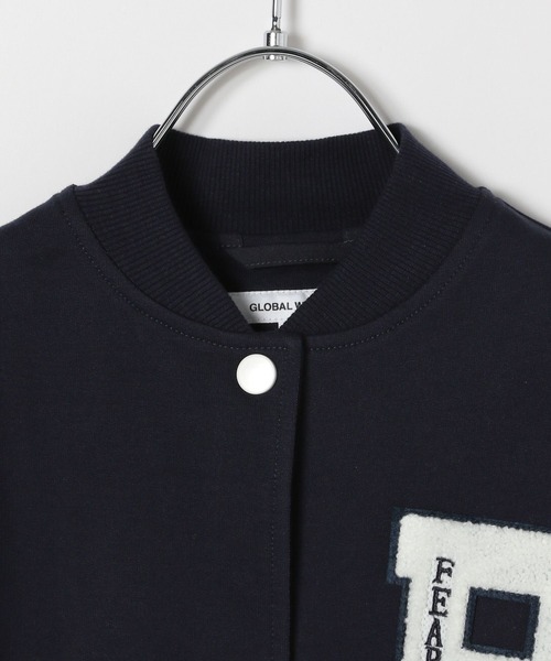 GLOBAL WORK（グローバルワーク）の「乾きやすいスタジャン/T/286176（スタジャン・キッズ・グレイッシュベージュ/ネイビー・100cm/110cm/120cm）」の11枚目の写真