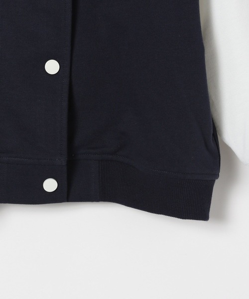 GLOBAL WORK（グローバルワーク）の「乾きやすいスタジャン/T/286176（スタジャン・キッズ・グレイッシュベージュ/ネイビー・100cm/110cm/120cm）」の10枚目の写真