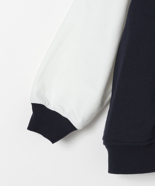 GLOBAL WORK（グローバルワーク）の「乾きやすいスタジャン/T/286176（スタジャン・キッズ・グレイッシュベージュ/ネイビー・100cm/110cm/120cm）」の8枚目の写真